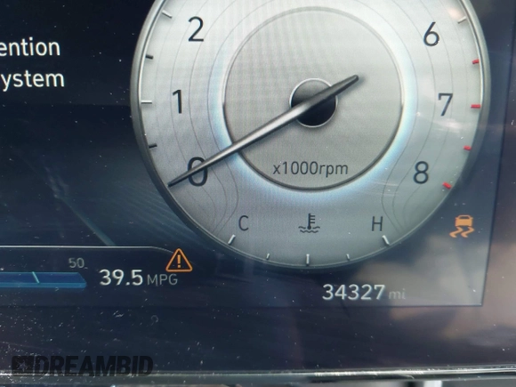 2023 Hyundai Elantra SEL with VIN KMHLS4AG7PU572241, listed as a IAAI auction lot 41489854 with 34,327 mi miles and . Bid and sale history available at DreamBid. Image 7.