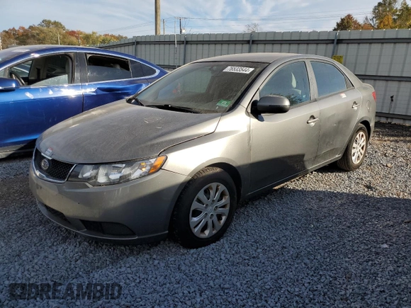 2012 Kia Forte EX with VIN KNAFU4A2XC5579363, listed as a Copart auction lot 76533544 with 170,545 mi miles and Clean Title. Bid and sale history available at carsss.com. Image 1.