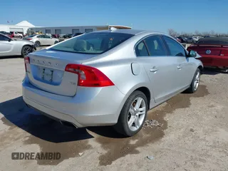2014 Volvo S60 T5 with VIN YV1612FS3E2290445, listed as a IAAI auction lot 41615450 with 1 mi miles. Bid and sale history available at carsss.com. Image 4.