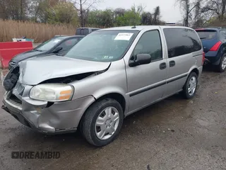 2007 Chevrolet Uplander LS with VIN 1GNDU23197D121853, listed as a IAAI auction lot 41977061 with 128,316 mi miles and . Bid and sale history available at DreamBid. Image 2.