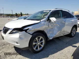 2012 Lexus RX 350 with VIN 2T2ZK1BA9CC068610, listed as a Copart auction lot 51990635 with 37,684 mi miles and Salvage Title. Bid and sale history available at carsss.com. Image 1.