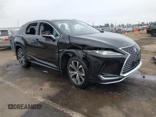 2022 Lexus RX with VIN 2T2HGMDA3NC082615, listed as a IAAI auction lot 41712788 with 43,976 mi miles. Bid and sale history available at carsss.com. Image 1.