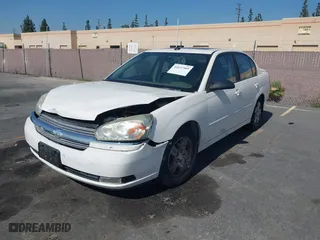 2005 Chevrolet Malibu LT with VIN 1G1ZU54835F176465, listed as a IAAI auction lot 41637509 with 116,373 mi miles. Bid and sale history available at carsss.com. Image 2.