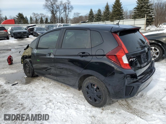 2017 Honda Fit LX with VIN 3HGGK5G53HM701195, listed as a Copart auction lot 44344495 with 79,752 mi miles and Salvage Title. Bid and sale history available at DreamBid. Image 2.