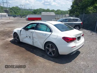 2022 Mercedes-Benz A 220 with VIN W1K3G4FB6NJ360938, listed as a IAAI auction lot 42541917 with 49,854 mi miles and . Bid and sale history available at DreamBid. Image 3.
