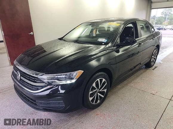 2024 Volkswagen Jetta S with VIN 3VW5M7BU5RM054436, listed as a IAAI auction lot 42766972 with 22,381 mi miles and . Bid and sale history available at DreamBid. Image 17.