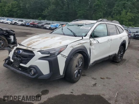 2023 Subaru Outback Onyx with VIN 4S4BTAJC9P3111309, listed as a Copart auction lot 63339405 with Not provided miles and Salvage title. Bid and sale history available at DreamBid. Image 1.