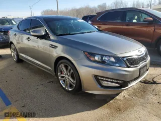 2013 Kia Optima SX with VIN 5XXGR4A61DG162710, listed as a Copart auction lot 48738205 with 145,677 mi miles and Salvage Title. Bid and sale history available at carsss.com. Image 4.