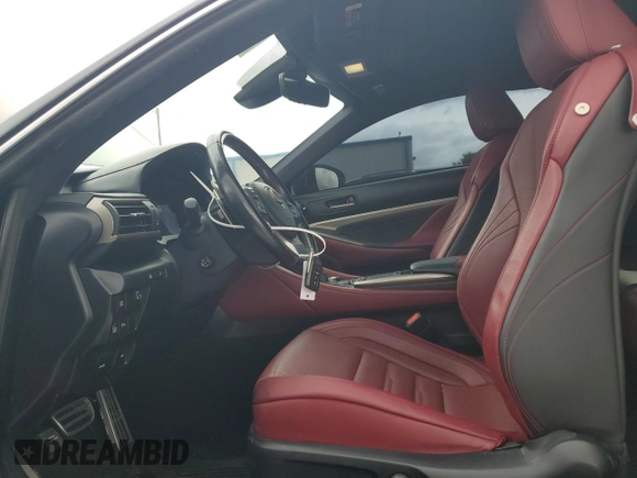 2018 Lexus RC 300 with VIN JTHHA5BC6J5008725, listed as a Copart auction lot 74553644 with 80,119 mi miles and Salvage title. Bid and sale history available at DreamBid. Image 7.