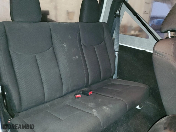 2018 Jeep Wrangler JK Sport with VIN 1C4AJWAG0JL823706, listed as a Copart auction lot 81949194 with 43,622 mi miles and Salvage Title. Bid and sale history available at carsss.com. Image 11.