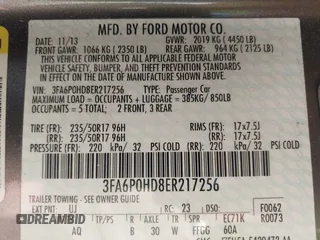2014 Ford Fusion SE with VIN 3FA6P0HD8ER217256, listed as a IAAI auction lot 41991177 with 77,612 mi miles and . Bid and sale history available at DreamBid. Image 9.
