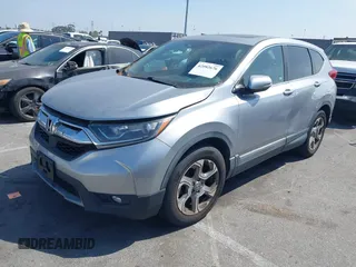 2018 Honda CR-V EX-L with VIN 2HKRW1H88JH503124, listed as a IAAI auction lot 42082676 with 41,837 mi miles and . Bid and sale history available at DreamBid. Image 2.
