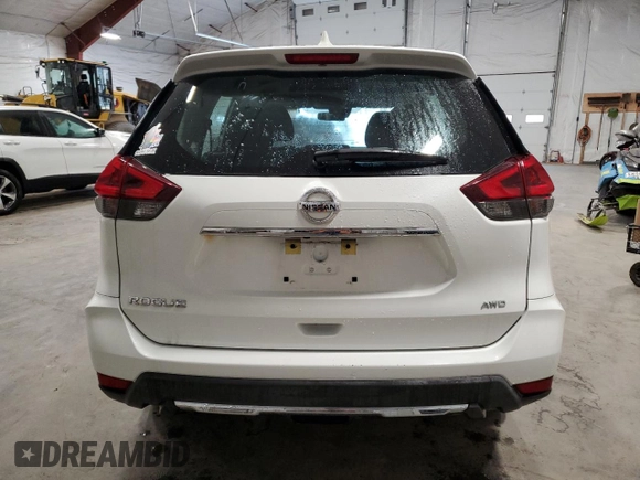 2020 Nissan Rogue S with VIN KNMAT2MV5LP517092, listed as a Copart auction lot 53244305 with 36,764 mi miles and Salvage Title. Bid and sale history available at DreamBid. Image 6.