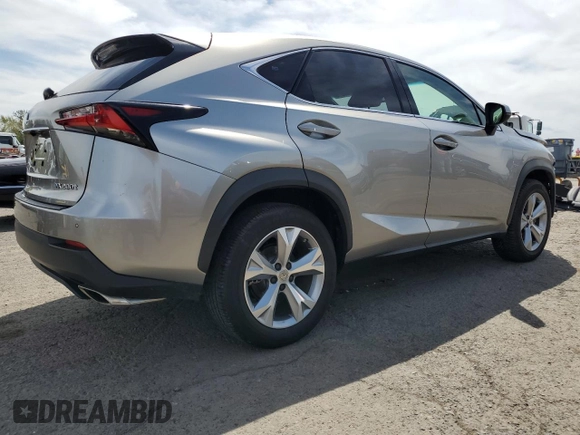 2017 Lexus NX with VIN JTJBARBZ7H2108182, listed as a Copart auction lot 54307375 with 87,658 mi miles and Salvage Title. Bid and sale history available at carsss.com. Image 3.