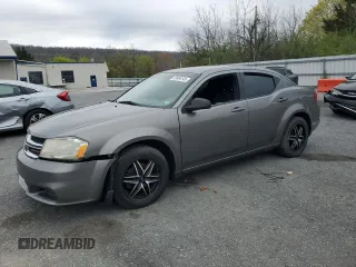 2012 Dodge Avenger SE with VIN 1C3CDZAB5CN220378, listed as a Copart auction lot 53804145 with 204,032 mi miles and Clean Title. Bid and sale history available at carsss.com. Image 1.