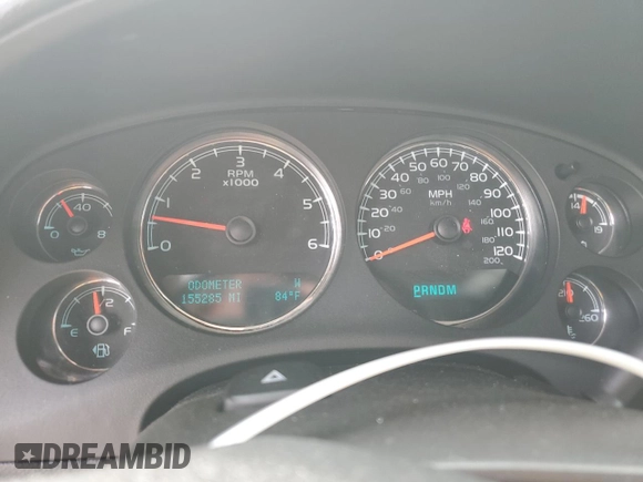 2014 Chevrolet Tahoe LTZ with VIN 1GNSKCE0XER228028, listed as a Copart auction lot 56971135 with 155,285 mi miles and Salvage title. Bid and sale history available at DreamBid. Image 9.