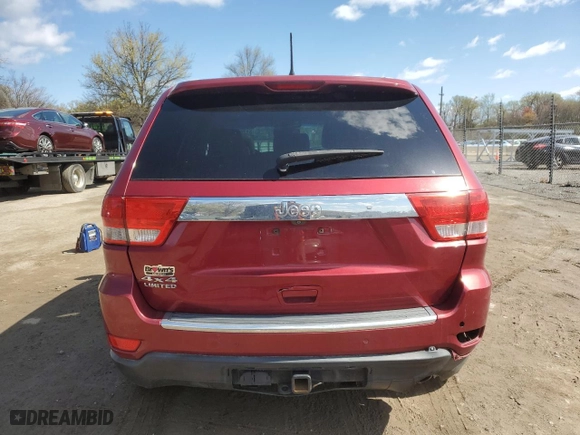 2012 Jeep Grand Cherokee Limited with VIN 1C4RJFBG2CC115817, listed as a Copart auction lot 51754645 with 237,618 mi miles and Salvage Title. Bid and sale history available at carsss.com. Image 6.