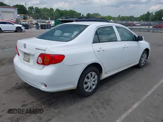 2009 Toyota Corolla with VIN 2T1BU40E59C104664, listed as a IAAI auction lot 42492948 with 188,933 mi miles and . Bid and sale history available at DreamBid. Image 4.