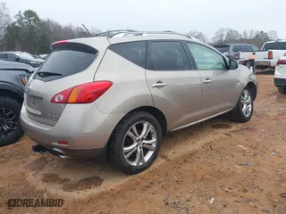 2009 Nissan Murano LE with VIN JN8AZ18WX9W137860, listed as a IAAI auction lot 41761735 with 148,570 mi miles. Bid and sale history available at carsss.com. Image 4.
