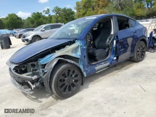 2023 Tesla Model Y Long Range with VIN 7SAYGDEE3PF832070, listed as a Copart auction lot 50065335 with 13,469 mi miles and Salvage Title. Bid and sale history available at carsss.com. Image 1.