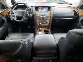 2011 Infiniti QX56 7-passenger with VIN JN8AZ2NE7B9004916, listed as a Copart auction lot 77774294 with 157,623 mi miles and Salvage Title. Bid and sale history available at carsss.com. Image 8.