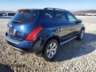2007 Nissan Murano SL with VIN JN8AZ08W97W618030, listed as a Copart auction lot 41556114 with 131,182 mi miles and Clean Title. Bid and sale history available at DreamBid. Image 3.
