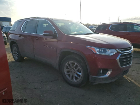 2019 Chevrolet Traverse LT Cloth with VIN 1GNERGKW0KJ270257, listed as a Copart auction lot 48470705 with 58,628 mi miles and Clean Title. Bid and sale history available at carsss.com. Image 4.