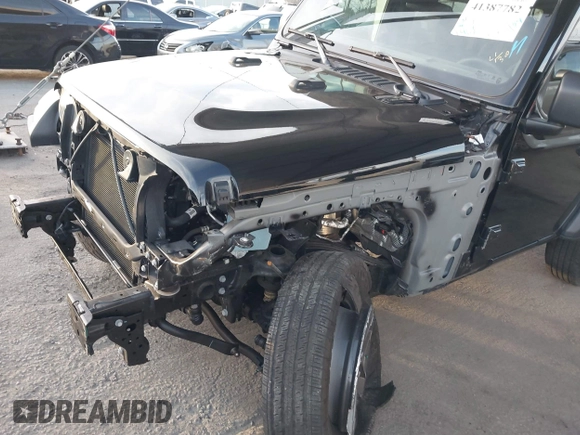 2024 Jeep Wrangler Sport with VIN 1C4PJXAN1RW125436, listed as a IAAI auction lot 41387782 with 17,962 mi miles and . Bid and sale history available at DreamBid. Image 6.