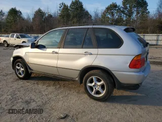 2002 BMW X5 3.0i with VIN 5UXFA53532LP56403, listed as a Copart auction lot 45882905 with 103,329 mi miles and Salvage Title. Bid and sale history available at carsss.com. Image 2.