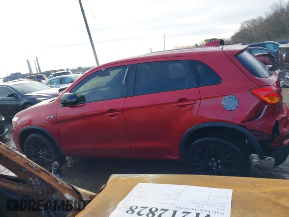 2019 Mitsubishi Outlander Sport ES 2.0 with VIN JA4AP3AU2KU014698, listed as a IAAI auction lot 41199228 with 62,720 mi miles. Bid and sale history available at carsss.com. Image 14.