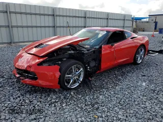 2016 Chevrolet Corvette 1LT with VIN 1G1YB2D72G5122350, listed as a Copart auction lot 54507735 with Not provided miles and Salvage title. Bid and sale history available at DreamBid. Image 1.