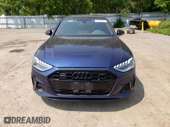 2023 Audi A4 S line Premium Plus z VIN WAUEAAF43PA041906, wystawiony jako Copart lot #59323165 z przebiegiem 27 896 mil mil oraz Czysty tytuł • Clean title. Historia ofert i sprzedaży dostępna na DreamBid. Obrazek 5.