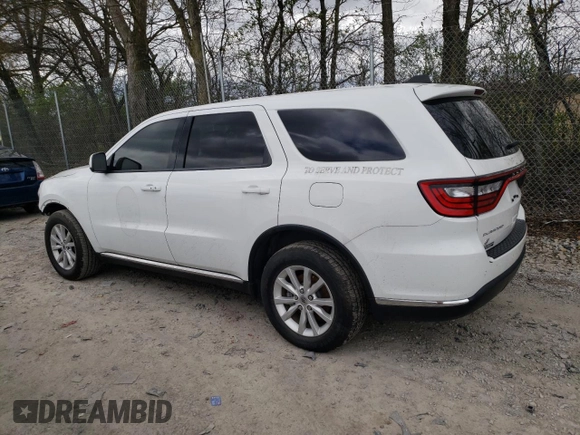 2020 Dodge Durango Pursuit with VIN 1C4RDJFG3LC286998, listed as a Copart auction lot 51589835 with 32,927 mi miles and Salvage title. Bid and sale history available at DreamBid. Image 2.