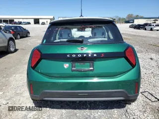 2025 MINI Hardtop Cooper S with VIN WMW23GD0XS2W14805, listed as a Copart auction lot 49330675 with 9,889 mi miles and Salvage Title. Bid and sale history available at DreamBid. Image 6.