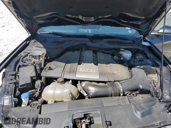 2020 Ford Mustang GT with VIN 1FA6P8CF2L5190921, listed as a Copart auction lot 61936405 with 65,492 mi miles and Salvage title. Bid and sale history available at DreamBid. Image 11.