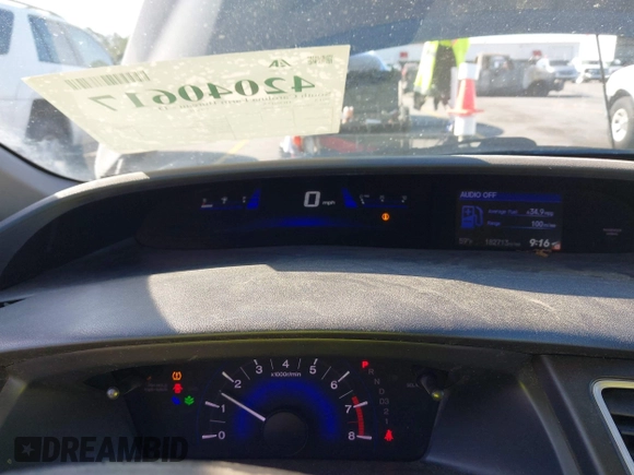 2013 Honda Civic LX with VIN 2HGFB2F56DH577685, listed as a IAAI auction lot 42040617 with 182,713 mi miles and . Bid and sale history available at DreamBid. Image 7.