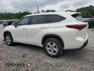 2020 Toyota Highlander L with VIN 5TDCZRAH2LS504191, listed as a Copart auction lot 59492585 with 85,195 mi miles and Salvage title. Bid and sale history available at DreamBid. Image 2.