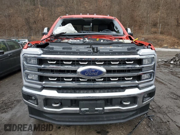 2024 Ford F-350 with VIN 1FT8X3BM1RED45148, listed as a Copart auction lot 42308275 with Not provided miles and Salvage title. Bid and sale history available at DreamBid. Image 5.