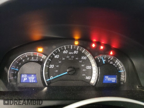 2014 Toyota Camry L with VIN 4T1BF1FKXEU435982, listed as a Copart auction lot 50631715 with 170,099 mi miles and Salvage Title. Bid and sale history available at carsss.com. Image 9.