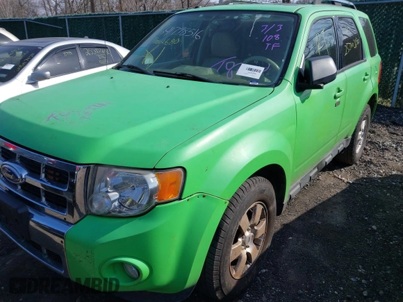 2012 Ford Escape Limited with VIN 1FMCU9E70CKA11998, listed as a IAAI auction lot 41798516 with 999,999 mi miles. Bid and sale history available at carsss.com. Image 6.