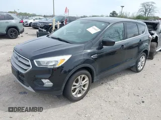 2017 Ford Escape SE with VIN 1FMCU0GD3HUC91104, listed as a IAAI auction lot 42142522 with 107,147 mi miles. Bid and sale history available at carsss.com. Image 2.