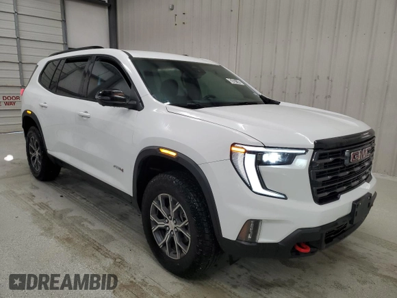2024 GMC Acadia AWD AT4 z VIN 1GKENPKS1RJ163766, wystawiony jako Copart lot #82437144 z przebiegiem 4320 mil mil oraz Tytuł czysty. Historia ofert i sprzedaży dostępna na DreamBid. Obrazek 4.