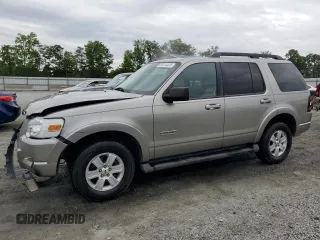 2008 Ford Explorer XLT with VIN 1FMEU63E28UA54212, listed as a Copart auction lot 56124425 with 244,934 mi miles and Salvage title. Bid and sale history available at DreamBid. Image 1.