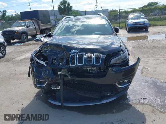 2019 Jeep Cherokee Limited with VIN 1C4PJLDB2KD387798, listed as a IAAI auction lot 39462992 with 20,173 mi miles and . Bid and sale history available at DreamBid. Image 12.