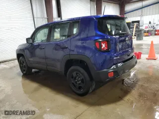 2018 Jeep Renegade Upland Edition with VIN ZACCJBAB3JPG80865, listed as a Copart auction lot 52071785 with 76,211 mi miles and Salvage Title. Bid and sale history available at carsss.com. Image 2.