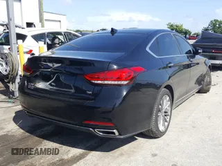2017 Genesis G80 3.8L with VIN KMHGN4JE7HU170485, listed as a Copart auction lot 47549640 with 39,163 mi miles and . Bid and sale history available at carsss.com. Image 4.