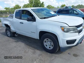2016 Chevrolet Colorado 2WD WT z VIN 1GCHSBEA1G1384191, wystawiony jako IAAI lot #42556441 z przebiegiem 165 195 mil mil oraz . Historia ofert i sprzedaży dostępna na DreamBid. Obrazek 1.