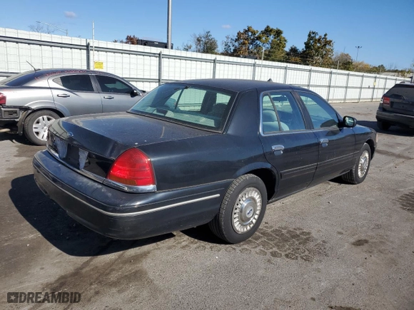 2001 Ford Crown Victoria Police Pkg Police Interceptor with VIN 2FAFP71W41X205475, listed as a Copart auction lot 75265194 with 117,633 mi miles and Salvage Title. Bid and sale history available at carsss.com. Image 3.