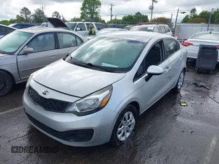2014 Kia Rio LX with VIN KNADM4A31E6413780, listed as a IAAI auction lot 41996928 with 93,446 mi miles and . Bid and sale history available at DreamBid. Image 17.