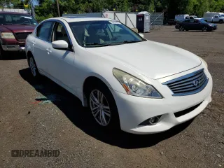2011 Infiniti G25 x with VIN JN1DV6AR2BM650420, listed as a Copart auction lot 59954964 with 187,801 mi miles and Salvage Title. Bid and sale history available at DreamBid. Image 4.
